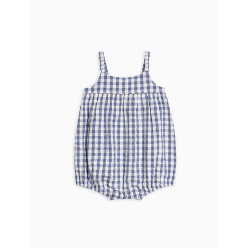 Caspia Seersucker Bubble Romper