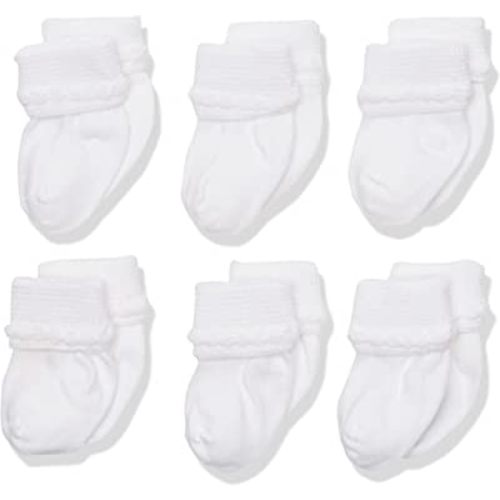 Jefferies Socks Unisex-Baby Newborn Bubble Stitch Rock-A-Bye Bootie 6 Pair Pack