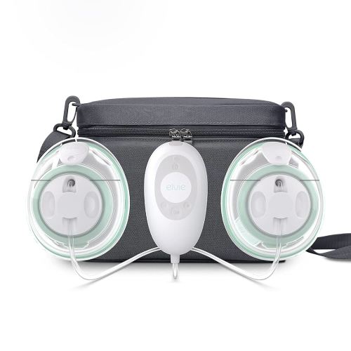 Elvie Stride Plus- Hospital-Grade App-Controlled Breast Pump - Hands-Free Wearable Ultra-Quiet Electric Breast Pump