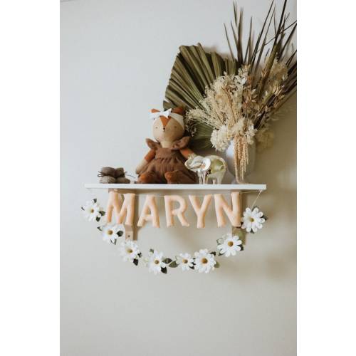 Name Garland, Custom Felt Lettering, Nursery Decor, Felt Name Garland - Etsy