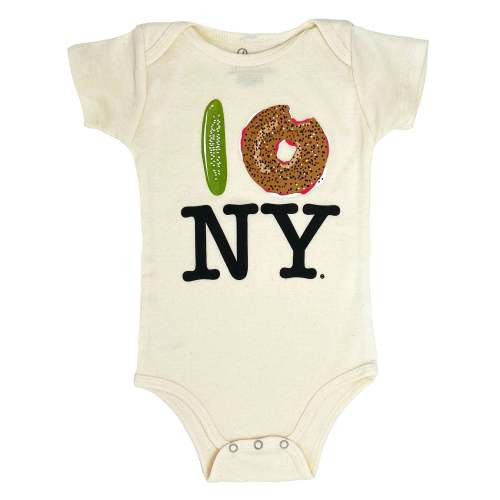 Pickle Bagel NY Onesie - Organic