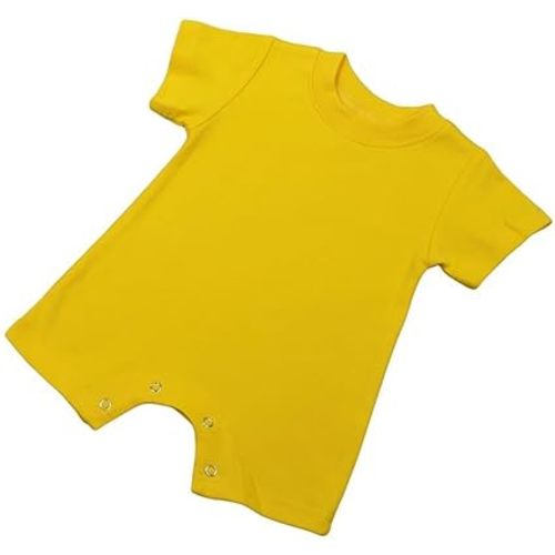 Monag Short Sleeve Blank Baby Romper