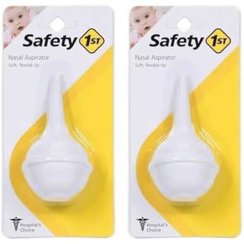 Safety 1st Nasal Aspirator, White, One Size (Pack of 2)