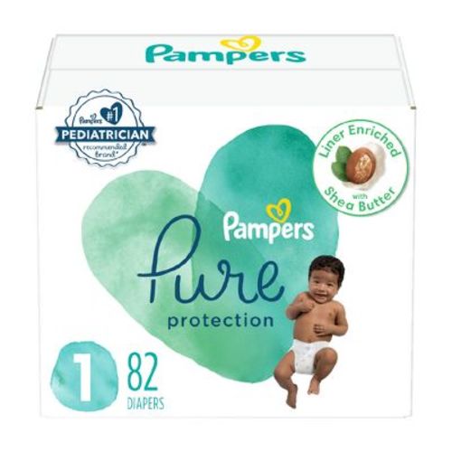 Pampers Pure Protection Diapers - Size: 1