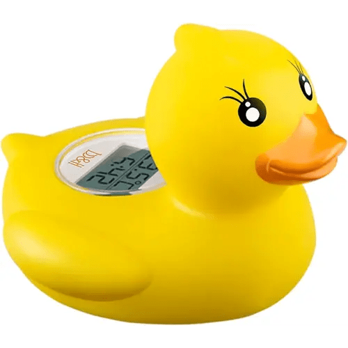 b&h Baby Thermometer, The Infant Baby Bath Floating Toy Safety Temperature Thermometer (Lady Duck)