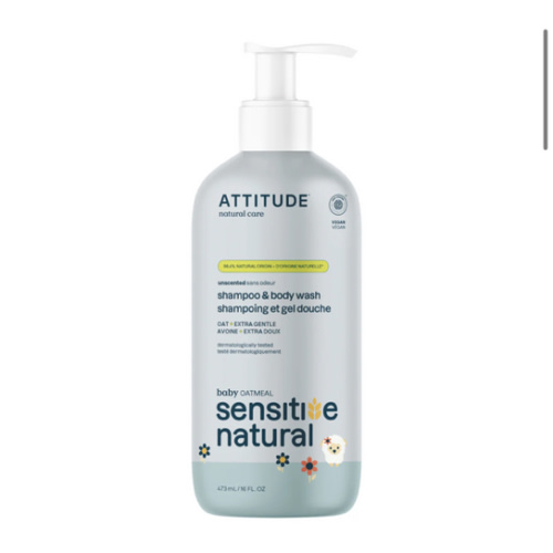 2-in-1 Baby Shampoo & Body Wash - Sensitive Skin