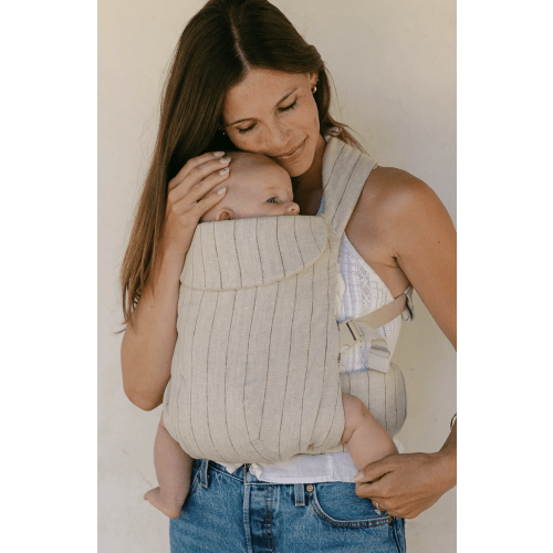 WILDBIRD Aerial Linen Baby Carrier - Sandpiper