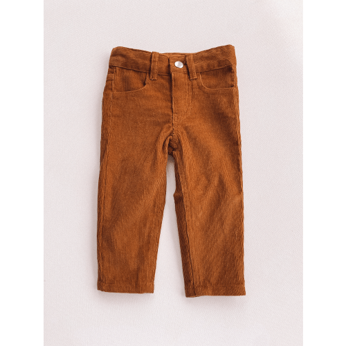 corduroy pants - clay