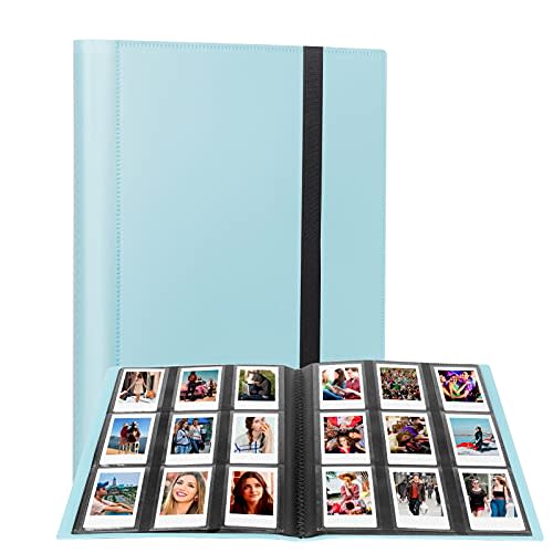 432 Pockets Photo Album for Fujifilm Instax Mini Camera, Polaroid Mini Camera, for Fujifilm Instax 12 11 9 40 99 90 8 7 Evo LiPlay Instant Cameras, 2x3 Inch instax Mini Photo Album (Blue)