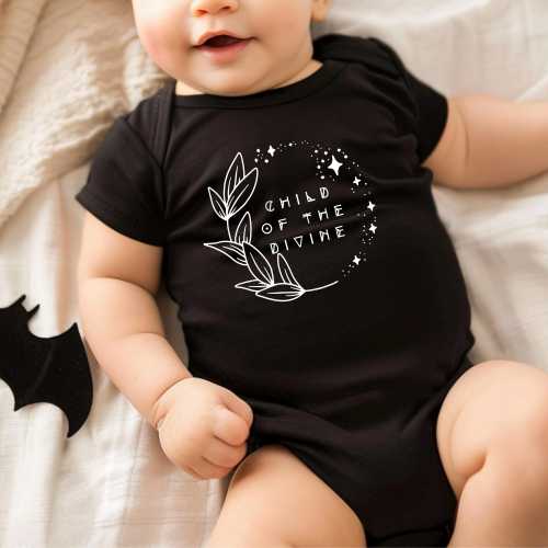 Child of the Divine Spiritual Bodysuit || Witchy Mama, Moon Child, Indigo Babies, Coven Shower Gift, Wicca Baby, Mommys a Witch, Wiccan Mom