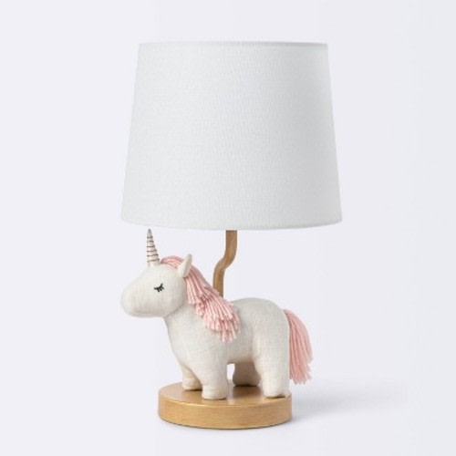 Plush Unicorn Table Lamp  - Cloud Island™