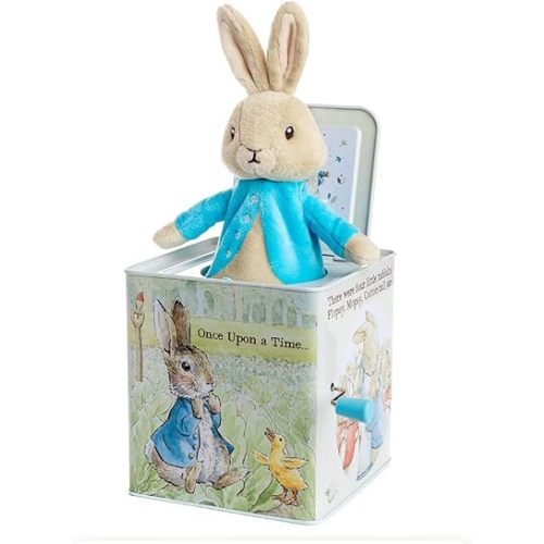 Beatrix Potter Peter Rabbit Jack-in-The-Box, Multi-colored, Standard