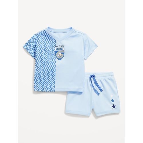 Mesh Graphic Top and Shorts Set for Baby | Old Navy