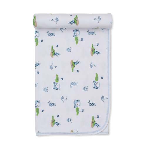 Golf Championship Blue Blanket