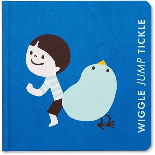 Wiggle Jump Tickle: A Little Book of Actions — A board book for early learners. Board book – June 1, 2018
