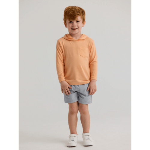 Toddler Bamboo Shade Hoodie - Tropic Orange