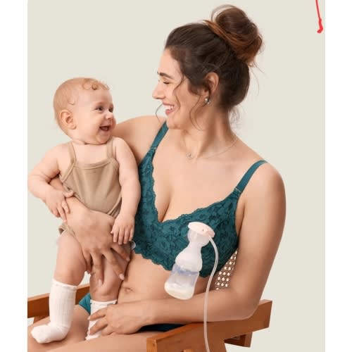 Cotton Lining Hands Free Pumping Bra