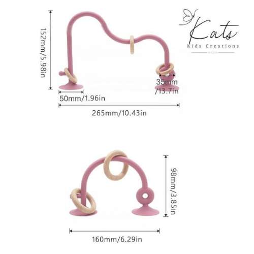 Silicone Suction Sensory Toy Highchair Toy Montessori Toy - Etsy