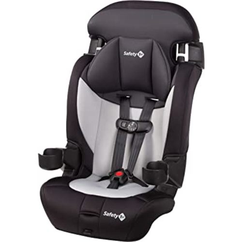 Safety 1st Grand 2-in-1 Booster Car Seat, Converts from High Back to Belt-Positioning Booster, High Back Seat for Kids 40-65, and Belt-Positioning 40-100 Pounds, Black Sparrow