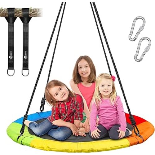 Trekassy 40" Saucer Tree Swing, 700LBS Heavy Duty Swing for Kids & Adults
