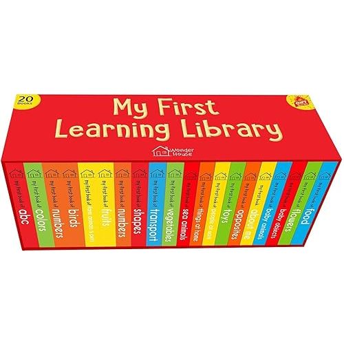 My First Complete Learning Library: Boxset of 20 Board Books I Perfect Gift Set for Toddlers I Ages 0 to 5 Board book – January 20, 2019