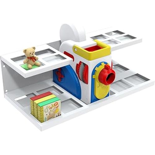 Wall Shelf Compatible with Little Tikes Story Dream Machine Books Starter Set,Kids Toys Storybook Storage Shelf,for Little Tikes for Storybook, Audio Playd and Character,Only Shelves