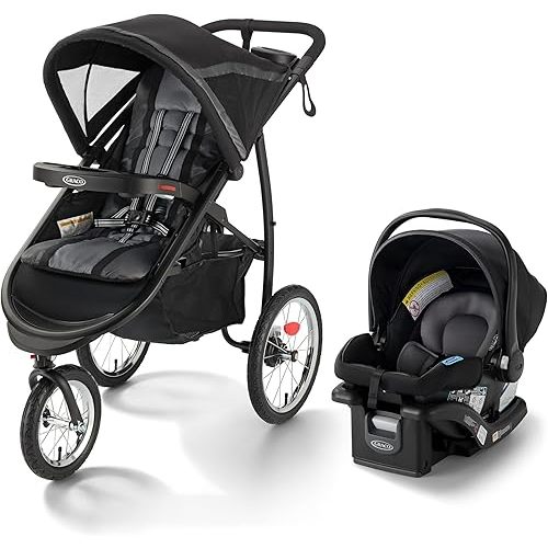 Graco FastAction Fold Jogger Travel System, Gotham
