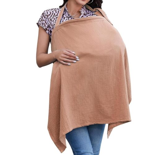 Baby Breastfeeding Cover, Muslin Nursing Cover With Rigid Hoop for Full Privacy, Breathable Apron for Mothers (Green) : Amazon.com.au: Baby