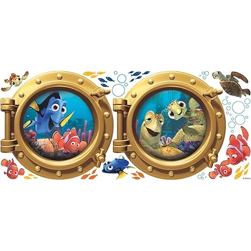 RoomMates RMK2060GM Finding Nemo Peel and Stick Giant Wall Decals