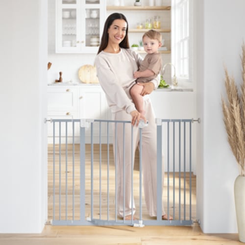 Baby Safety Gate with 3 Extensions