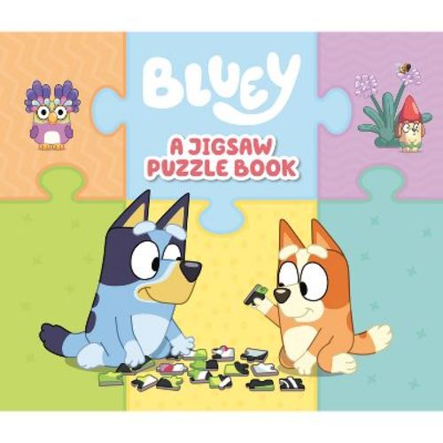 Bluey: A Jigsaw Puzzle Book - By Penguin Young Readers Licenses (board Book)