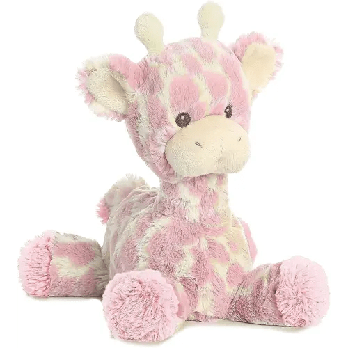 ebba Loppy Giraffe Plush (Pink Plush)