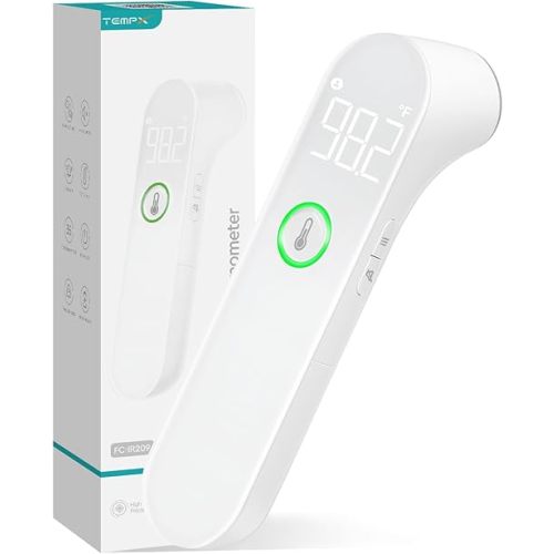 Basal Thermometer for Adults and Kids, Fast & Accurate with Fever Alert, Mute Function, FSA/HSA Eligible - Essential for Babies and Adults, Lifetime Support Included