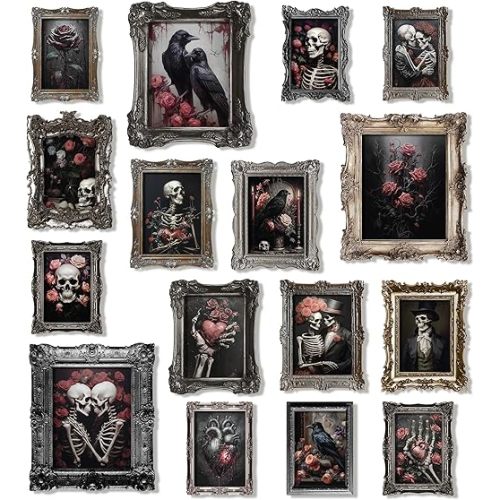 16 Pcs dark decor