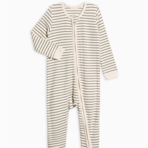 Kit Ribbed Zipper Sleeper