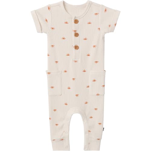 Modern Moments by Gerber unisex Short Sleeve Long Leg Romper