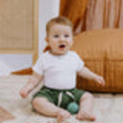 Organic Olive Baby & Toddler Shorts | Snuggle Hunny