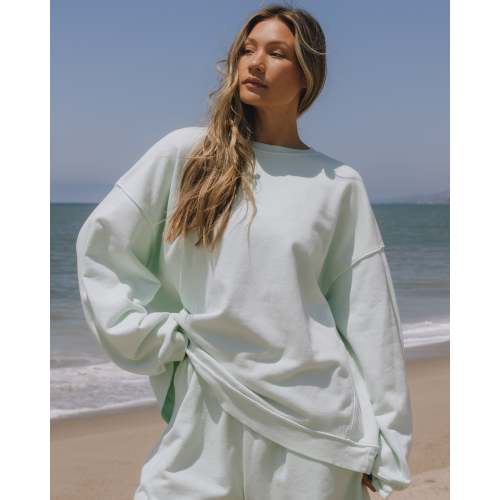 Unisex Oversized Crew - Surf