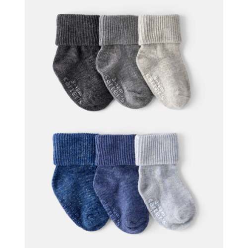 Baby Boy 6-Pack Ankle Socks - Blue | Carter's