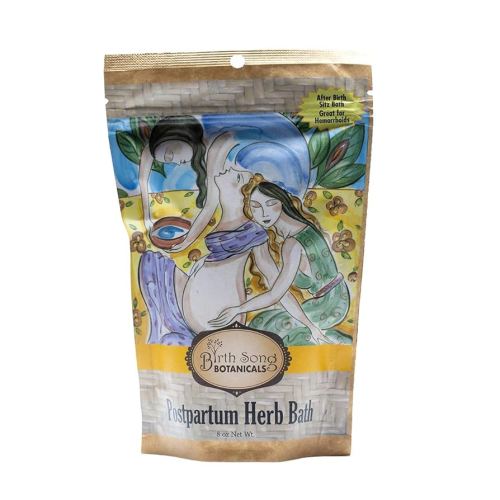 Postpartum Herb Bath – Organic Sitz Bath Soak for Postpartum Recovery, Perineal Care, Hemorrhoid Treatment, C Section Recovery Must Haves – After Birth Essentials for Mom – 8 oz