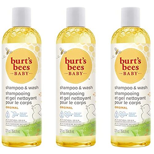 Burt's Bees Baby Original Shampoo and Body Wash 236.5ml - Pack of 3, 709.5 Milliliters, Value Pack