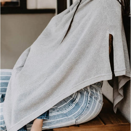 The Grey Cocoon™ Breathable Nursing Cover