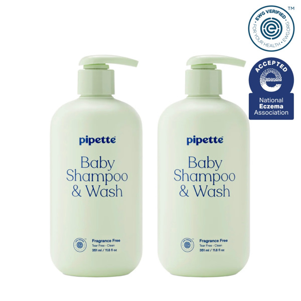 Fragrance-Free Baby Shampoo + Wash Duo