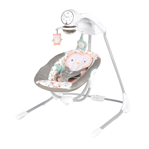 Ingenuity InLighten Soothing Swing, Nally Owl