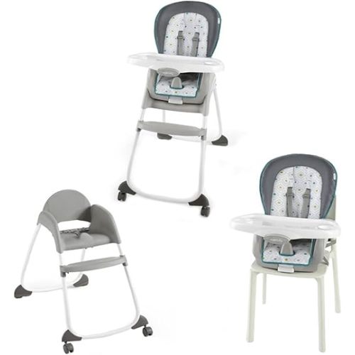 Ingenuity Trio 3-in-1 High Chair - Nash - High Chair, Toddler Chair, and Booster