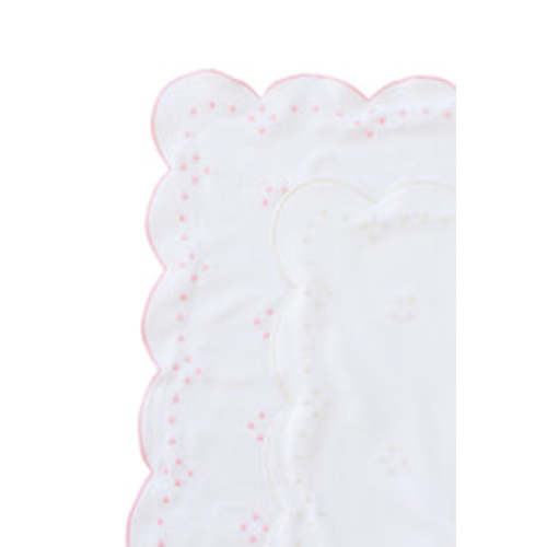 Scalloped Receiving Blanket