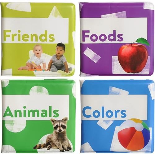 None Kaplan Early Learning Real Photo Vinyl Book Set 1 - Set of 4