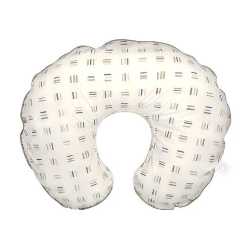 Boppy Original Nursing Pillow, Green Fern, Ergonomic Nursing Essentials for Bottle and Breastfeeding, Firm Fiber Fill, with Removable Pillow Cover, Machine Washable