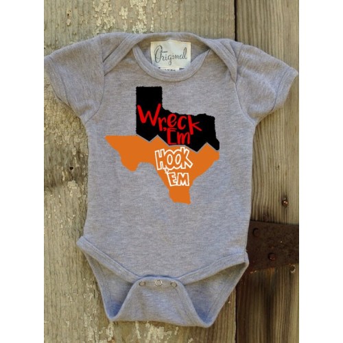 House Divided TexasTech/UT Bodysuit