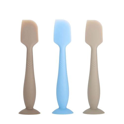 Diaper Cream Spatula Butt Spatula Baby Diaper Spatula, Soft Silicone Butt Paste Spatula Diaper Rash Cream Applicator Diaper Cream Brush with Suction Cup Base